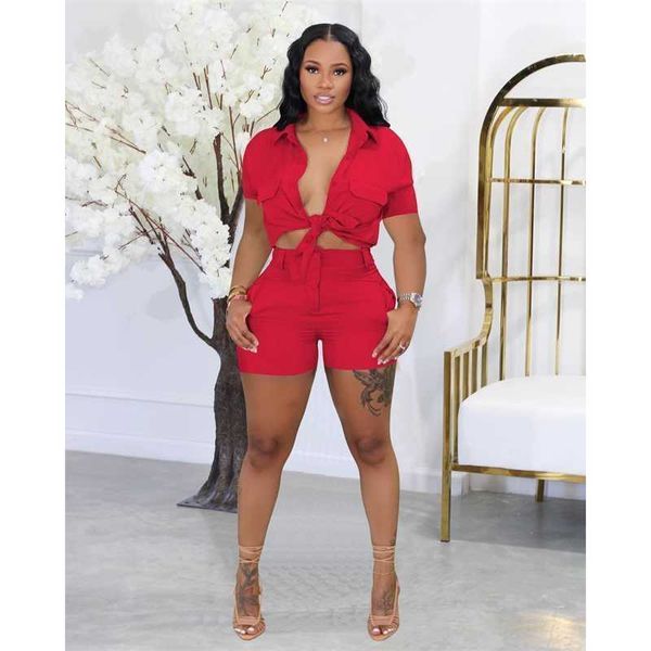 womens designer clothing tracksuits fashion casual outfits solid shirt buckle collar short sleeve shorts two piece set, Gray
womens designer clothing tracksuits fashion casual outfits solid shirt buckle collar short sleeve shorts two piece set, Gray