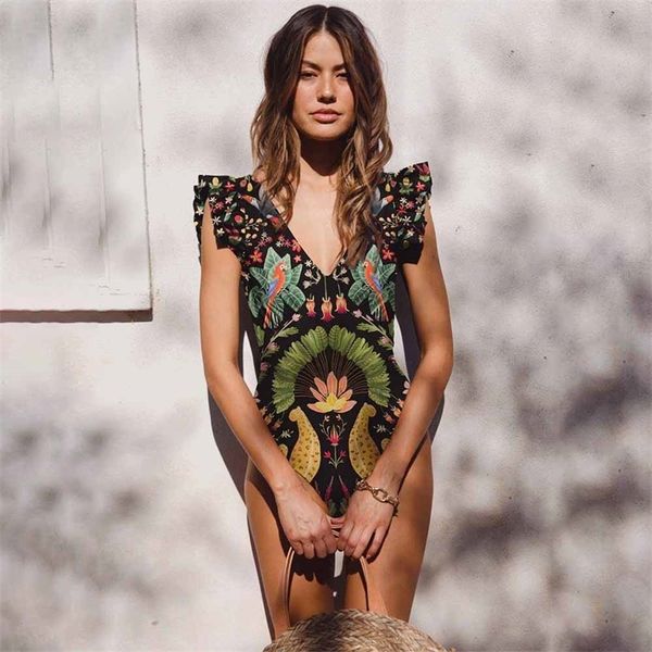 swim wear deep v neck ruffle print swimsuit high waist tight floral female bikini woman belly reducer plus size swimwear 230331
swim wear deep v neck ruffle print swimsuit high waist tight floral female bikini woman belly reducer plus size swimwear 230331