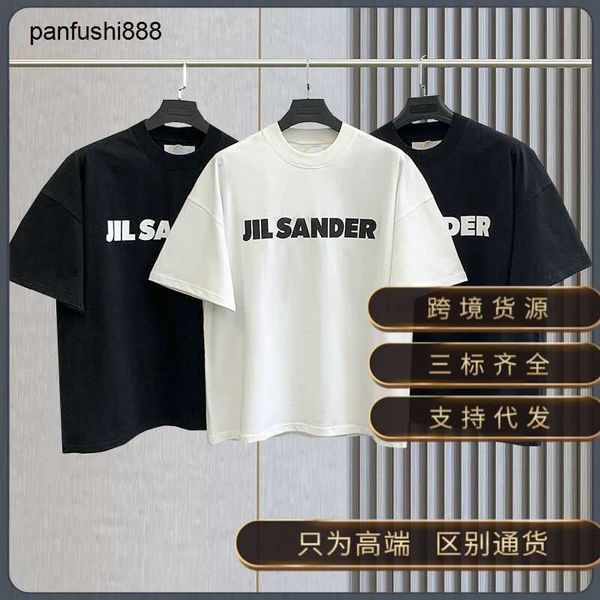 casual sweater jier sanders the correct version of jil minimalist style sander lettering should be printed with the same short sleeve trendy, White;black
casual sweater jier sanders the correct version of jil minimalist style sander lettering should be printed with the same short sleeve trendy, White;black