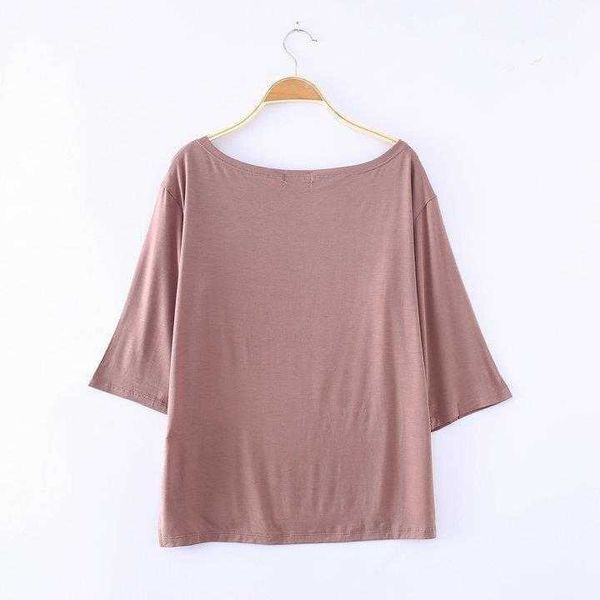 off neck large size bottoming shirt summer korean style fifth sleeve batwing, White
off neck large size bottoming shirt summer korean style fifth sleeve batwing, White