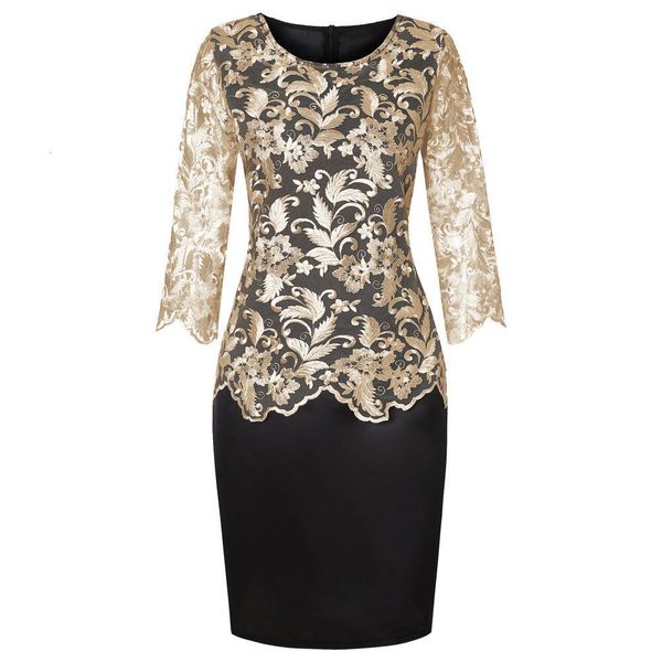 casual dresses loose women dress elegant mom fake two piece set o neck half sleeve lace bodycon knee-length suit dresses summer 230331, Black;gray
casual dresses loose women dress elegant mom fake two piece set o neck half sleeve lace bodycon knee-length suit dresses summer 230331, Black;gray
