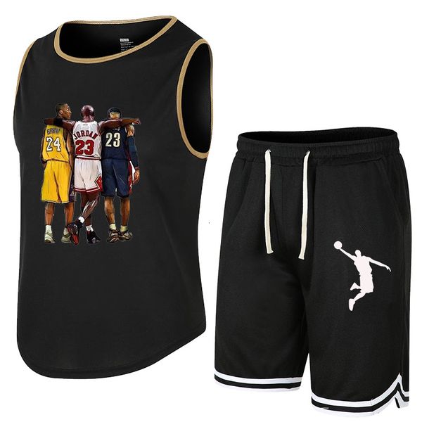 men s tracksuits summer 2pcs outfits sleeveless t shirt set men quick dry tank shorts male fitness running vest breathable tracksuit 230330, Gray
men s tracksuits summer 2pcs outfits sleeveless t shirt set men quick dry tank shorts male fitness running vest breathable tracksuit 230330, Gray