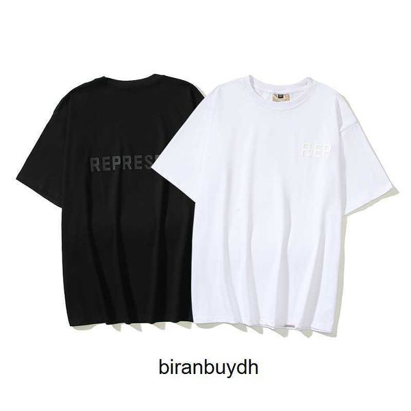 reprasant designer men's t-shirts high street chest and back three-dimensional embossed letters rep loose short-sleeved t-shirt fashion, White;black
reprasant designer men's t-shirts high street chest and back three-dimensional embossed letters rep loose short-sleeved t-shirt fashion, White;black