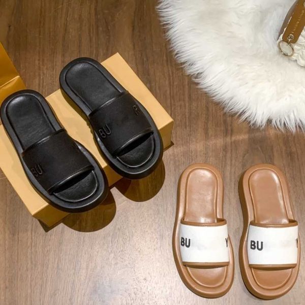 letters embroidered slippers women fashion letter bur slides luxury summer ladies platform flip flat rubber gear bottoms sandal beach design, Black 
letters embroidered slippers women fashion letter bur slides luxury summer ladies platform flip flat rubber gear bottoms sandal beach design, Black