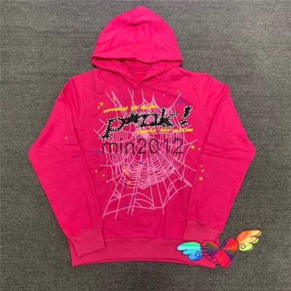 23sweatshirts young thug pink sp5der hoodie men women foam print spider web graphic lcql, Black
23sweatshirts young thug pink sp5der hoodie men women foam print spider web graphic lcql, Black