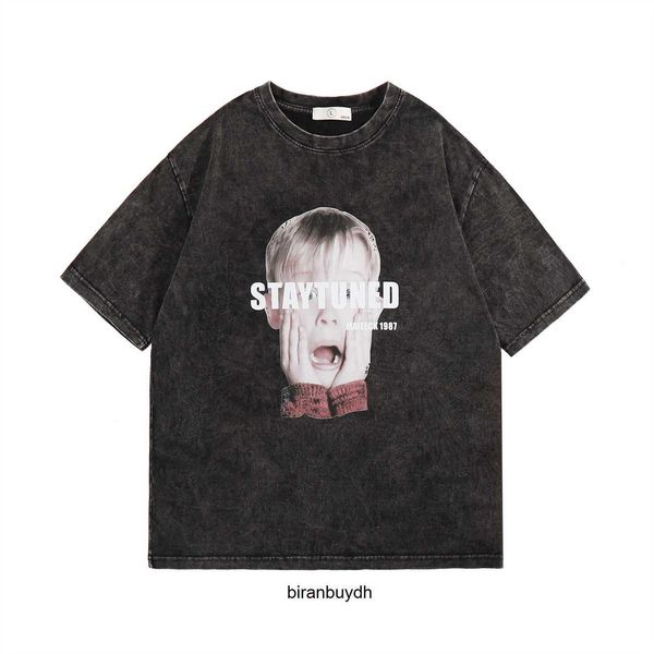 men's t-shirts american t-shirt large washed old short sleeve summer fashion brand dress design sense half, White;black
men's t-shirts american t-shirt large washed old short sleeve summer fashion brand dress design sense half, White;black