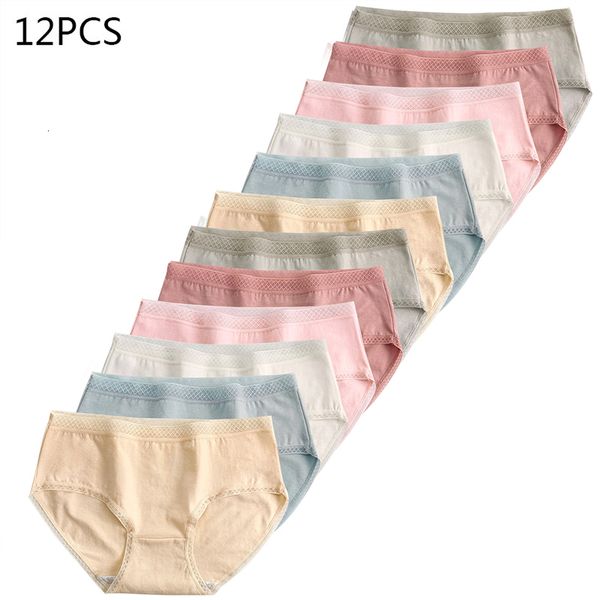 women's panties 12 pieces underwear women's cotton high waist weight loss underwear women's underwear soft breathable women&#, Black;pink
women's panties 12 pieces underwear women's cotton high waist weight loss underwear women's underwear soft breathable women&#, Black;pink
