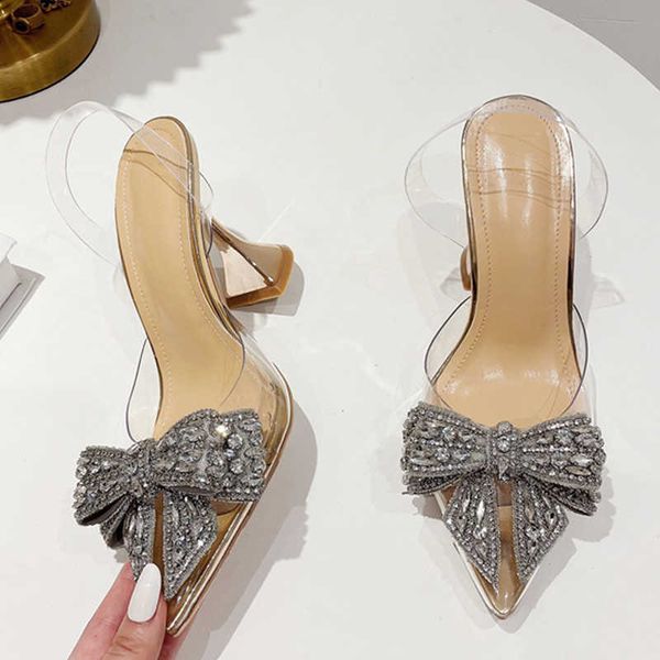 slippers liyke fashion crystal sequined bowknot women pumps pointed toe high heels wedding prom shoes ladies pvc transparent sandals, Black
slippers liyke fashion crystal sequined bowknot women pumps pointed toe high heels wedding prom shoes ladies pvc transparent sandals, Black