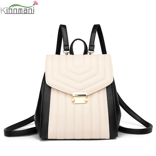 school bag's small fashion bags pu leather lock shoulder bag casual simple travel girl backpacks 2023 230331
school bag's small fashion bags pu leather lock shoulder bag casual simple travel girl backpacks 2023 230331