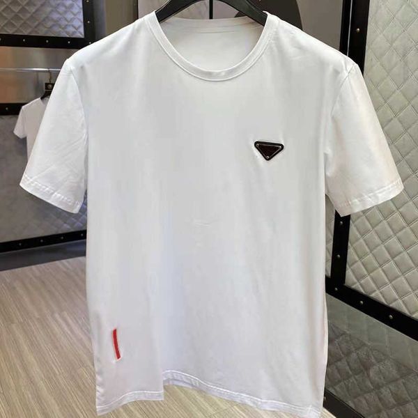 designer luxury prads classic brand summer triangle badge short t-shirt men's casual and versatile comfortable half sleeve tee, Black;brown
designer luxury prads classic brand summer triangle badge short t-shirt men's casual and versatile comfortable half sleeve tee, Black;brown