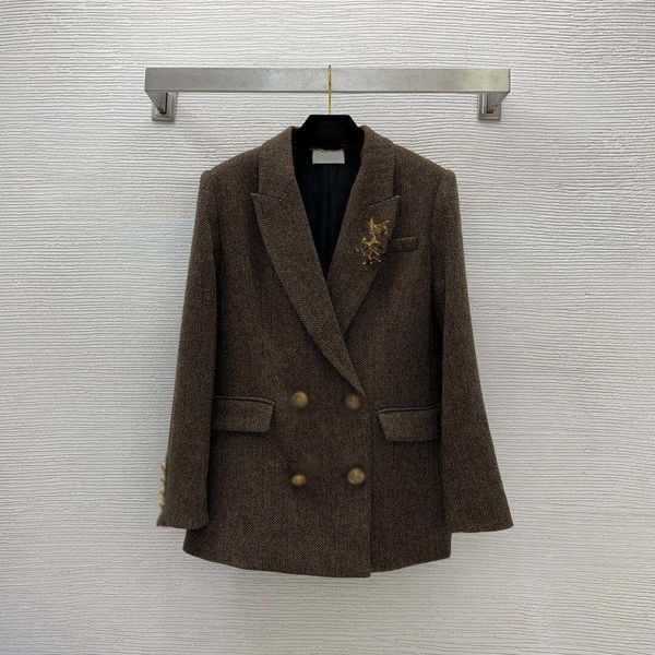 designer women suits logo brand blazer paris fashion autumn winter new style herringbone wool long-sleeved lapel suit coat logo brand desig, White;black
designer women suits logo brand blazer paris fashion autumn winter new style herringbone wool long-sleeved lapel suit coat logo brand desig, White;black