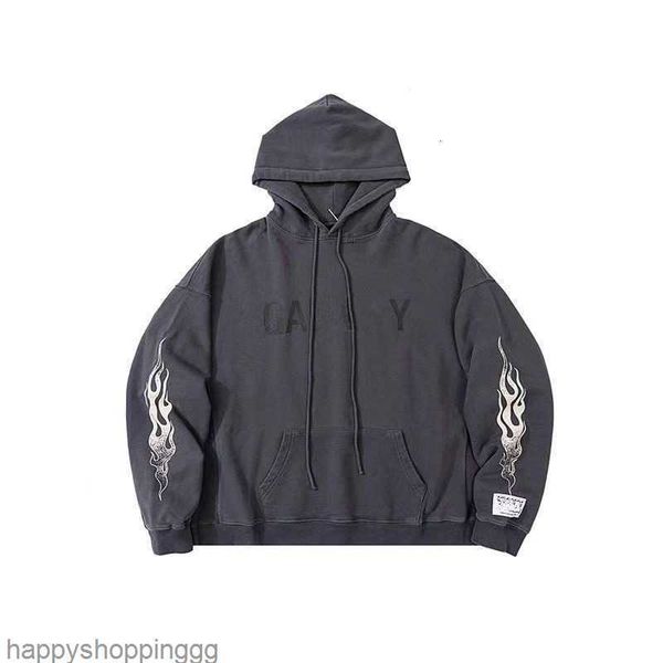 men's hoodies sweatshirts galleryes depts letter flame printed high street vintage loose loop lulusup, Black
men's hoodies sweatshirts galleryes depts letter flame printed high street vintage loose loop lulusup, Black