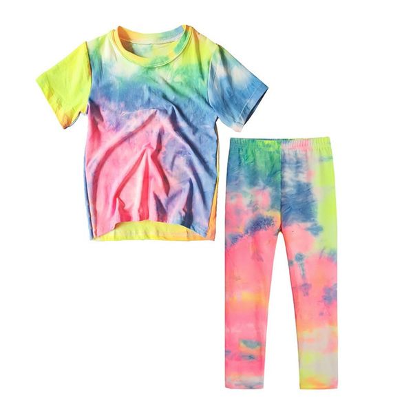 clothing sets children s suit spring summer girls casual slim elasticity t shirt and leggings suits tie dye bright color children clothes 23, White
clothing sets children s suit spring summer girls casual slim elasticity t shirt and leggings suits tie dye bright color children clothes 23, White
