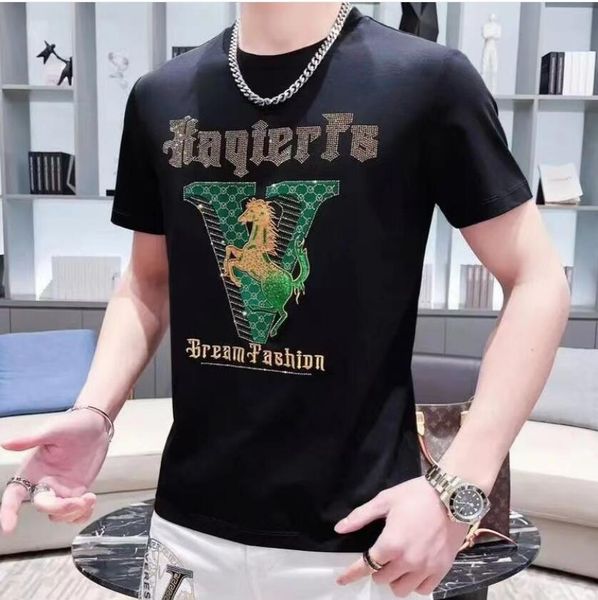 designer europe station men's t-shirts extra large diamond short sleeve t-shirt fashion brand high end quick drying men's m-7xl, White;black
designer europe station men's t-shirts extra large diamond short sleeve t-shirt fashion brand high end quick drying men's m-7xl, White;black