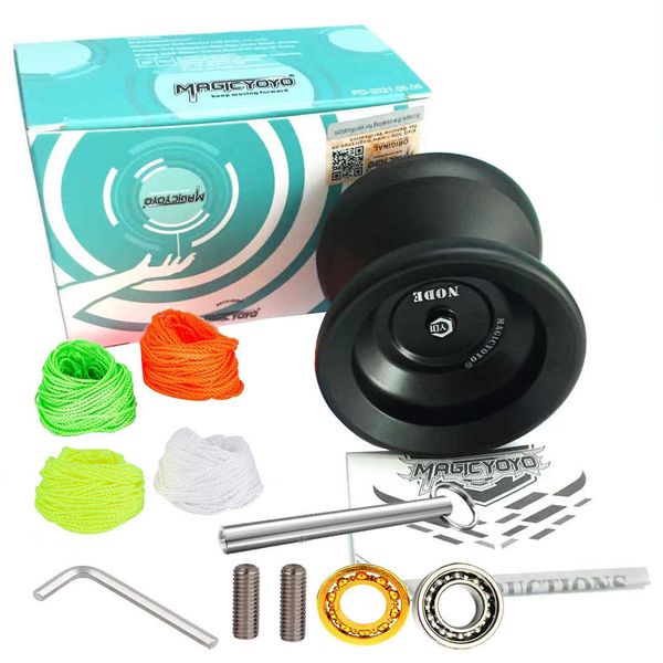 Magicyoyo Y01 NODE Yoyo Series Professional Metal Yo-Yo Toy High Speed 10 Ball Bearings W/ 5 Polyester String Ropes
Magicyoyo Y01 NODE Yoyo Series Professional Metal Yo-Yo Toy High Speed 10 Ball Bearings W/ 5 Polyester String Ropes