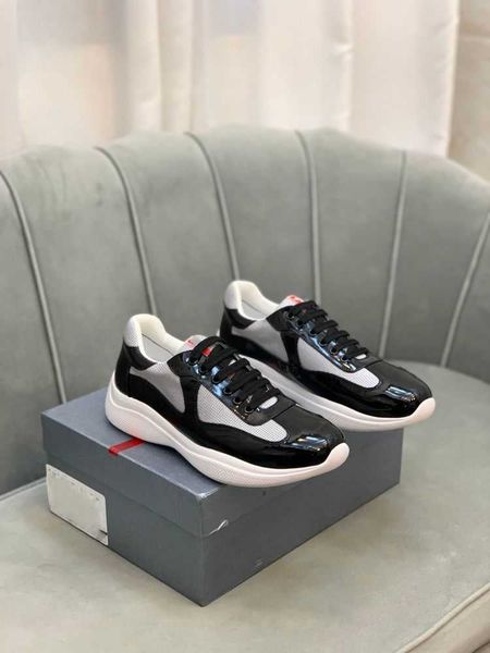 designer shoes men america cup leather sneakers patent leathers flat trainers black mesh lace-up casual shoes outdoor runner
designer shoes men america cup leather sneakers patent leathers flat trainers black mesh lace-up casual shoes outdoor runner