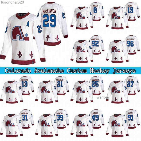nathan mackinnon custom colorado avalanche 2021 reverse retro jersey 8 cale makar 31 philipp grubauer 49 samuel girard hockey jerseys, Black;red
nathan mackinnon custom colorado avalanche 2021 reverse retro jersey 8 cale makar 31 philipp grubauer 49 samuel girard hockey jerseys, Black;red