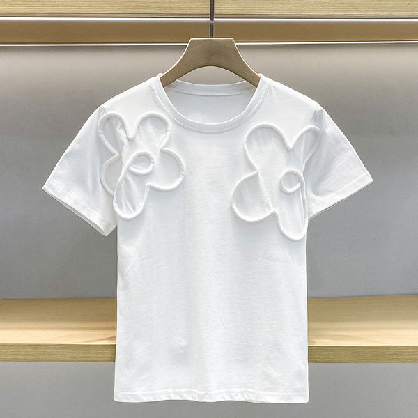 women's t-shirt women's t-shirt summer tri-color cotton short sleeve white round neck loose zip 230331
women's t-shirt women's t-shirt summer tri-color cotton short sleeve white round neck loose zip 230331