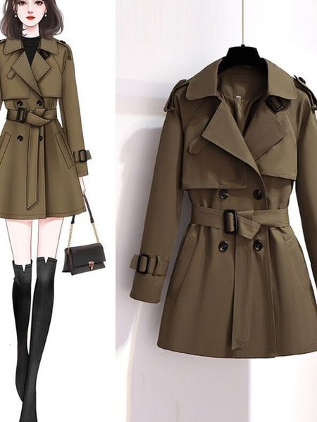 women's leather faux women vintage elegant clothes coat all match fashion double breasted loose street short jacket spring autumn 23033, Black
women's leather faux women vintage elegant clothes coat all match fashion double breasted loose street short jacket spring autumn 23033, Black