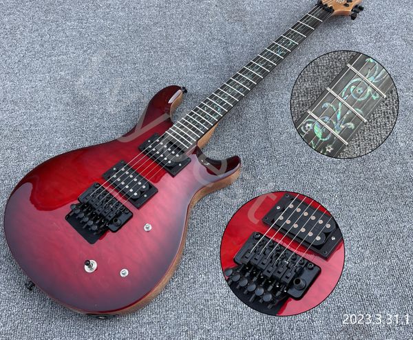 lvycustomized electric guitar quilt flame black parts floyd rose style tremolo vine abalone inaly ebony fingerboard white pearl logo
lvycustomized electric guitar quilt flame black parts floyd rose style tremolo vine abalone inaly ebony fingerboard white pearl logo