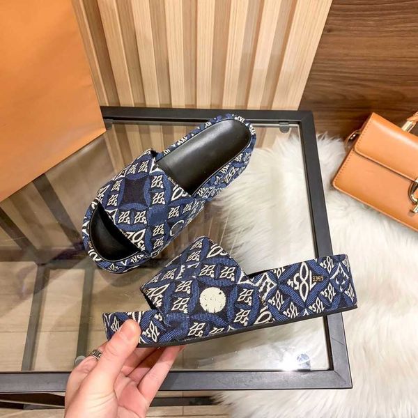 designers slippers women since 1854 monograms jacquard slides mule thick bottom flats platform sandals emboridery flip flops beach causal sh, Black
designers slippers women since 1854 monograms jacquard slides mule thick bottom flats platform sandals emboridery flip flops beach causal sh, Black