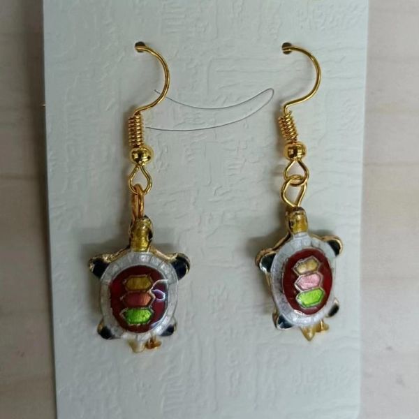 personalized cloisonne small tortoise charms earrings wholesale traditional handcraft cute enamel animal earrings women fashion ethnic earri, Golden
personalized cloisonne small tortoise charms earrings wholesale traditional handcraft cute enamel animal earrings women fashion ethnic earri, Golden