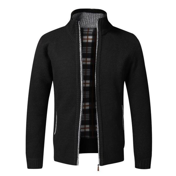 men's sweaters autumn winter warm cardigan fleece zipper jackets s slim fit knitted sweatercoat thick sweater coat 230331, White;black
men's sweaters autumn winter warm cardigan fleece zipper jackets s slim fit knitted sweatercoat thick sweater coat 230331, White;black
