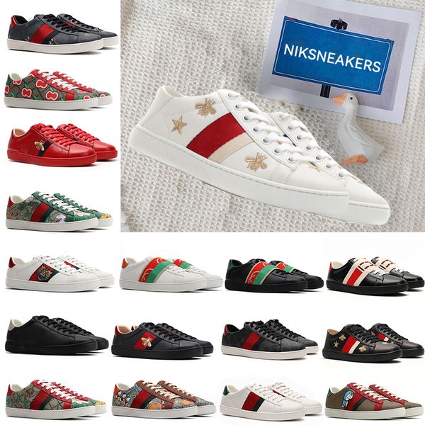 modish shoes ace bee designer sneakers men women snake tiger embroidered white green red stripes womens shoes sneaker sports trainers big si, Black
modish shoes ace bee designer sneakers men women snake tiger embroidered white green red stripes womens shoes sneaker sports trainers big si, Black