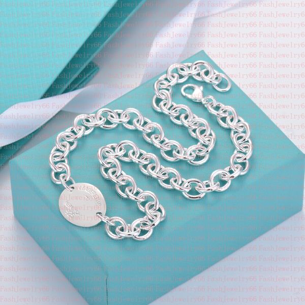 luxury round brand necklace designer thick chain bracelet for men and women couple christmas gift with original velvet bag with box, Silver
luxury round brand necklace designer thick chain bracelet for men and women couple christmas gift with original velvet bag with box, Silver