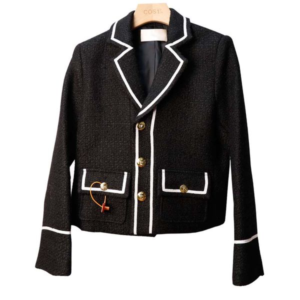 womens jackets luxury designer woman office outfit business suit nice shape outerwear loose fit design spring autumn winter overcoat coats 8, Black;brown
womens jackets luxury designer woman office outfit business suit nice shape outerwear loose fit design spring autumn winter overcoat coats 8, Black;brown