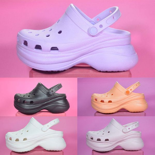 2023 croc classic bae clog sandal slippers women designer sandals height increasing platform clogs waterproof shoes purple thick bottom pool, Black
2023 croc classic bae clog sandal slippers women designer sandals height increasing platform clogs waterproof shoes purple thick bottom pool, Black