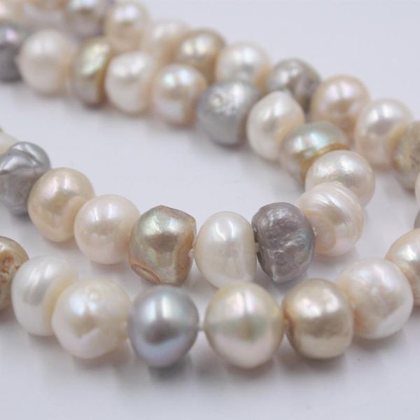 designer necklace chains 12-13mm natural freshwater pearl choker necklace baroque color white women's jewelry winter sweater 20inch, Silver
designer necklace chains 12-13mm natural freshwater pearl choker necklace baroque color white women's jewelry winter sweater 20inch, Silver