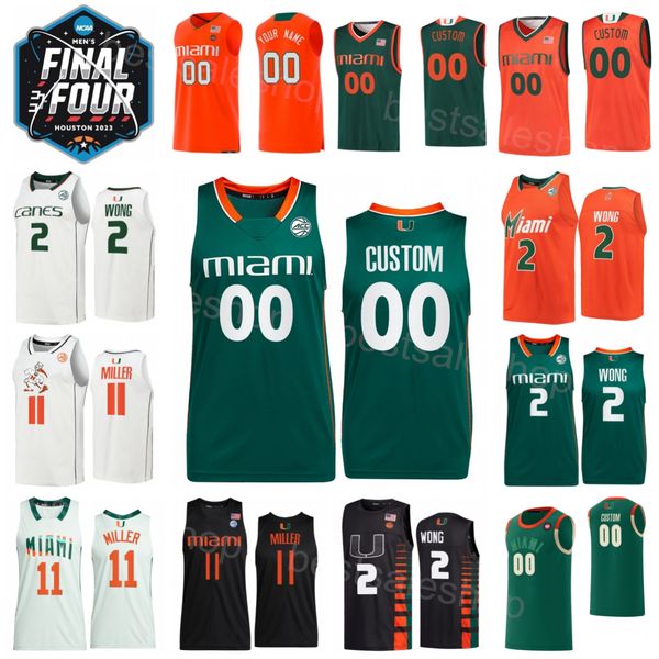2023 final four basketball 2 isaiah wong jersey college miami hurricanes 11 miller 15 norchad omier 24 nijel pack 55 wooga poplar 4 bensley, Black
2023 final four basketball 2 isaiah wong jersey college miami hurricanes 11 miller 15 norchad omier 24 nijel pack 55 wooga poplar 4 bensley, Black