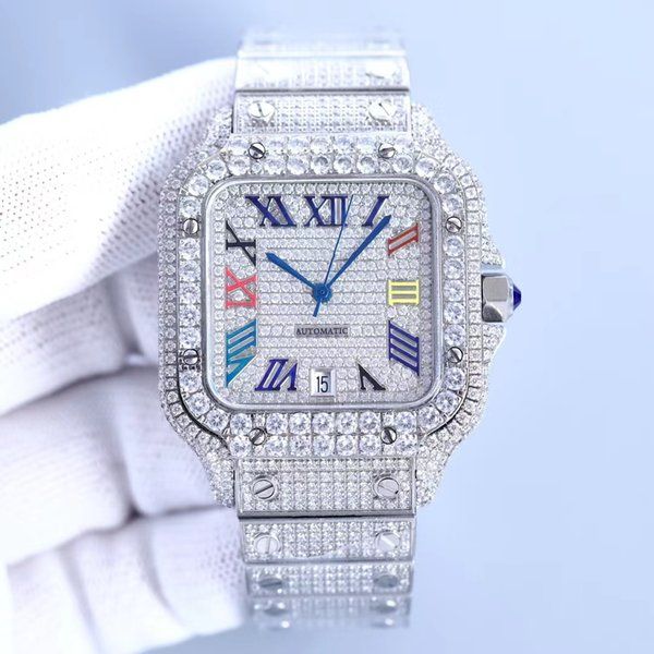 square dial diamond watch automatic mechanical women watches 40mm waterproof bracelet sapphire business stainless steel ladies wristwatch mo, Slivery;brown
square dial diamond watch automatic mechanical women watches 40mm waterproof bracelet sapphire business stainless steel ladies wristwatch mo, Slivery;brown