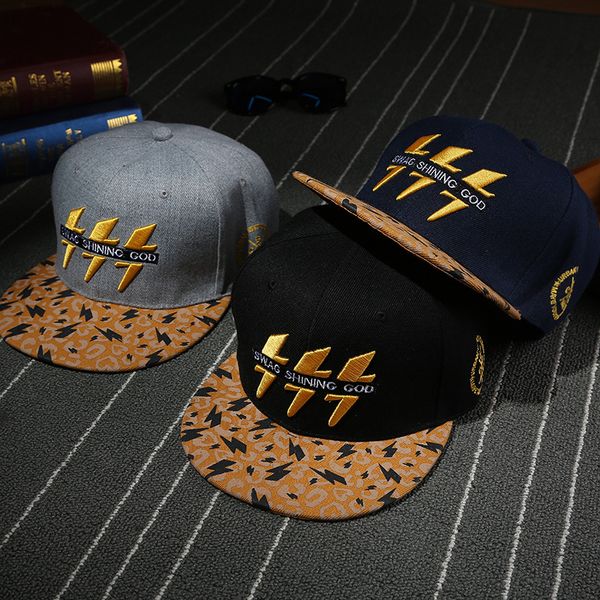 summer lightning embroidery snapback hat fashion flat brim baseball cap hip hop sport adjustable dad hat gorras hcs274, Blue;gray
summer lightning embroidery snapback hat fashion flat brim baseball cap hip hop sport adjustable dad hat gorras hcs274, Blue;gray