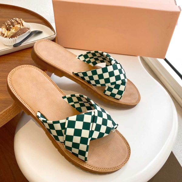 2023tata reading fashion slippers leather soft-soled sandals summer luxury flat slippers ladies beach sandals party wedding oran printed sli, Black
2023tata reading fashion slippers leather soft-soled sandals summer luxury flat slippers ladies beach sandals party wedding oran printed sli, Black