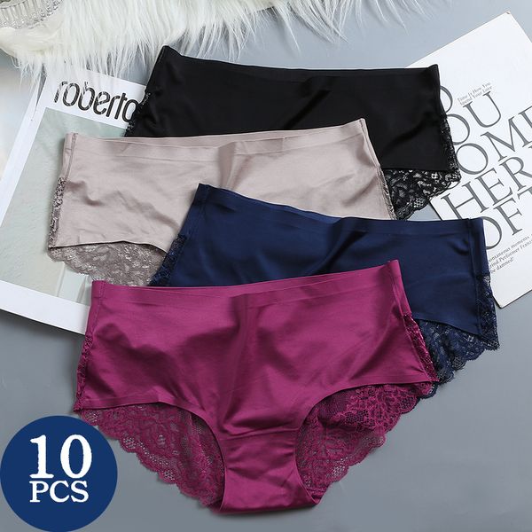 women's panties 10 pieces women's underwear lace -4xl women's underwear 10 pieces/set women's underwear silk tangas 10, Black;pink
women's panties 10 pieces women's underwear lace -4xl women's underwear 10 pieces/set women's underwear silk tangas 10, Black;pink