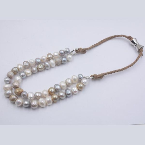 designer necklace chains 12-13mm natural freshwater pearl choker necklace baroque white women's jewelry winter sweater 20inch gift, Silver
designer necklace chains 12-13mm natural freshwater pearl choker necklace baroque white women's jewelry winter sweater 20inch gift, Silver