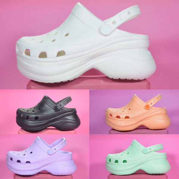 2023 croc classic bae clog sandal slippers women designer sandals height increasing platform clogs waterproof shoes pink thick bottom pool s, Black
2023 croc classic bae clog sandal slippers women designer sandals height increasing platform clogs waterproof shoes pink thick bottom pool s, Black
