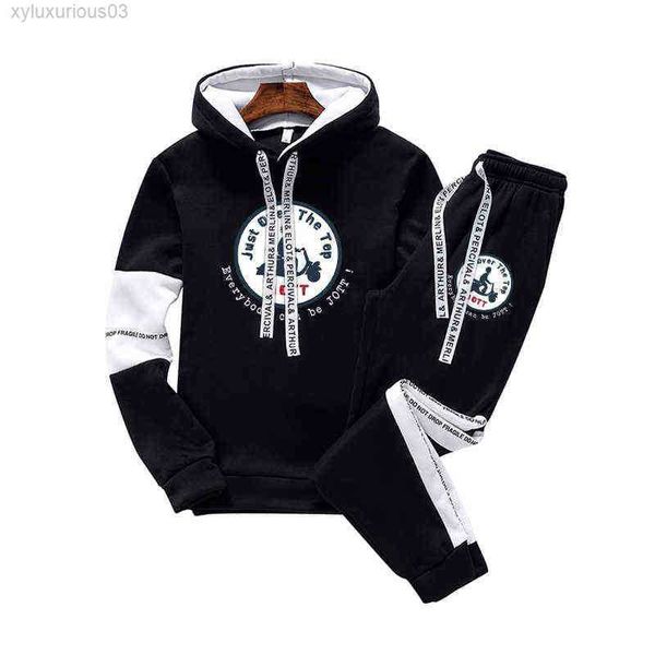 men's jott print tracksuit 2 piece set casual long sleeve oversize hoodie winter warm sweater and sweatpant, Black
men's jott print tracksuit 2 piece set casual long sleeve oversize hoodie winter warm sweater and sweatpant, Black