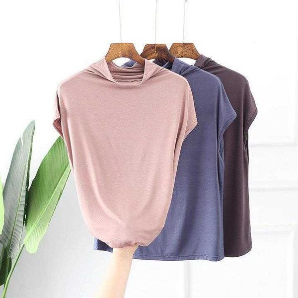 modal turtleneck vest womens summer blouses thin sleeveless t shirt large size, White
modal turtleneck vest womens summer blouses thin sleeveless t shirt large size, White