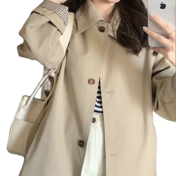 women s trench coats 2023 early autumn windbreaker coat fashion spring and khaki short korean version of the british style 230330, Tan;black
women s trench coats 2023 early autumn windbreaker coat fashion spring and khaki short korean version of the british style 230330, Tan;black