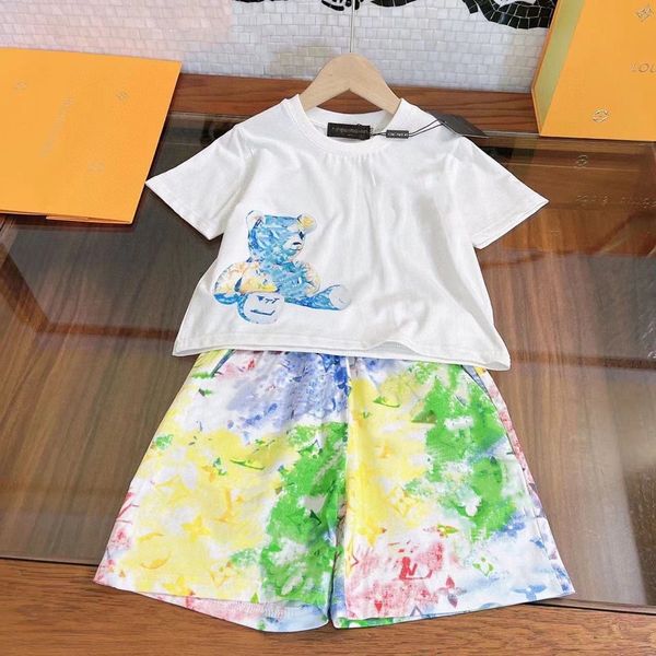 baby clothes kids designer sets bear pattern luxury toddler set graffiti colorful 2pics short sleeve 1-15 ages kid t shirt design boys girls, White
baby clothes kids designer sets bear pattern luxury toddler set graffiti colorful 2pics short sleeve 1-15 ages kid t shirt design boys girls, White