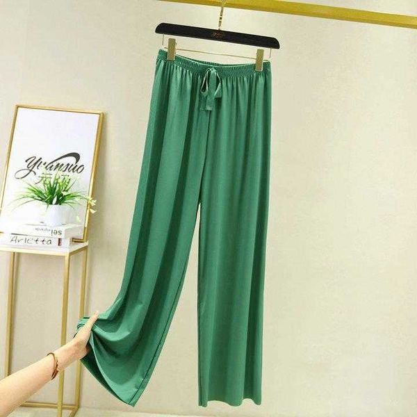 korean style pant high waist drawstring lace up ice silk seamless straight, Black;white
korean style pant high waist drawstring lace up ice silk seamless straight, Black;white