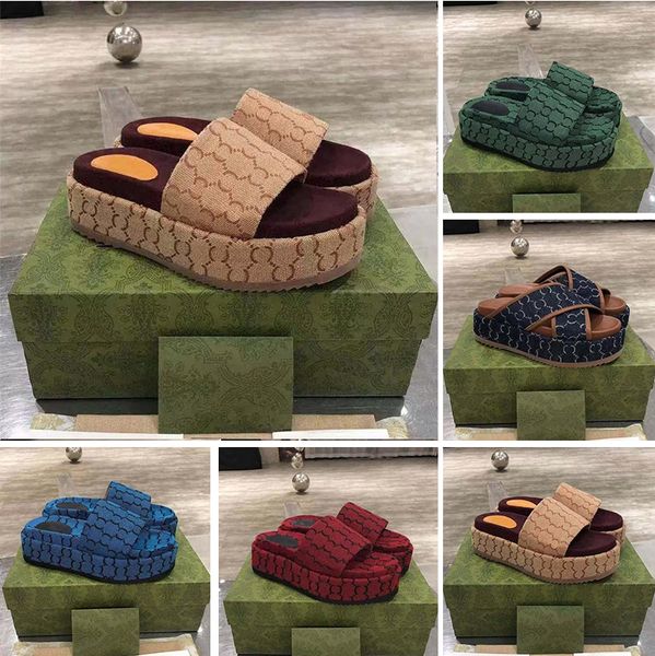 shoes sandals designer slipper womens embroidered canvas designer slides slip on slippers girls 60mm canvas covered platform sandals dust ba
shoes sandals designer slipper womens embroidered canvas designer slides slip on slippers girls 60mm canvas covered platform sandals dust ba