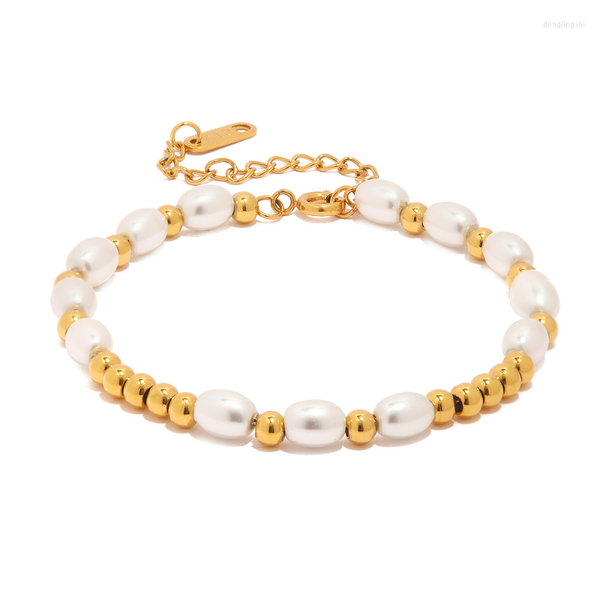 designer bracelet strand minar elegant natural freshwater pearl beaded bracelet for women 18k gold plated stainless steel beads bracelets gi, Black
designer bracelet strand minar elegant natural freshwater pearl beaded bracelet for women 18k gold plated stainless steel beads bracelets gi, Black