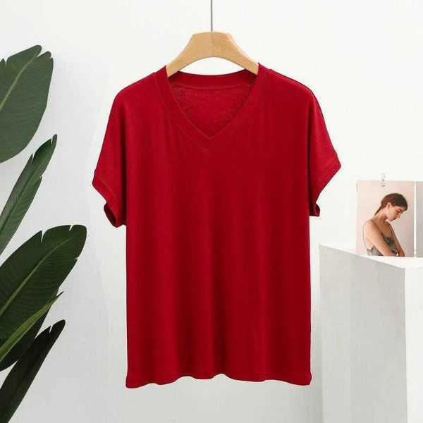 fashion thread blouses v neck short sleeve large size t shirt for women summer, White
fashion thread blouses v neck short sleeve large size t shirt for women summer, White