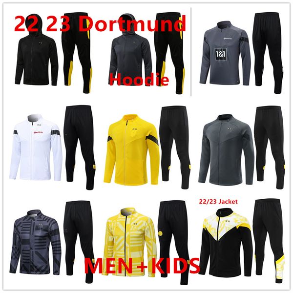 2023 new dortmund long zip tracksuits jogging suit jacket kids and man borussia long pants soccer sets dortmund training suit football set s, Black
2023 new dortmund long zip tracksuits jogging suit jacket kids and man borussia long pants soccer sets dortmund training suit football set s, Black