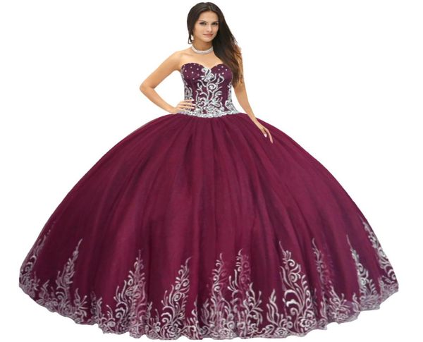 pretty sweetheart burgundy quinceanera dress swirling embroidery around hemline floor length tulle pleated skirt princess sweet 161065275, Blue;red
pretty sweetheart burgundy quinceanera dress swirling embroidery around hemline floor length tulle pleated skirt princess sweet 161065275, Blue;red