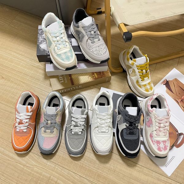 2023 calfskin fabric tweed sneakers shoes interlocking logo quilted platform running shoe women 34-42 vintage suede trainer stylist patchwor
2023 calfskin fabric tweed sneakers shoes interlocking logo quilted platform running shoe women 34-42 vintage suede trainer stylist patchwor